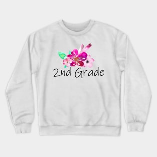 2nd grade design Crewneck Sweatshirt